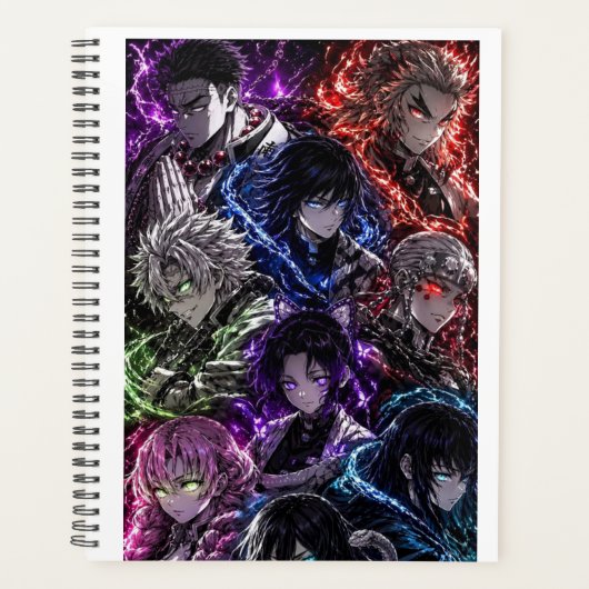 Demon slayer boek  planner (Voorkant)