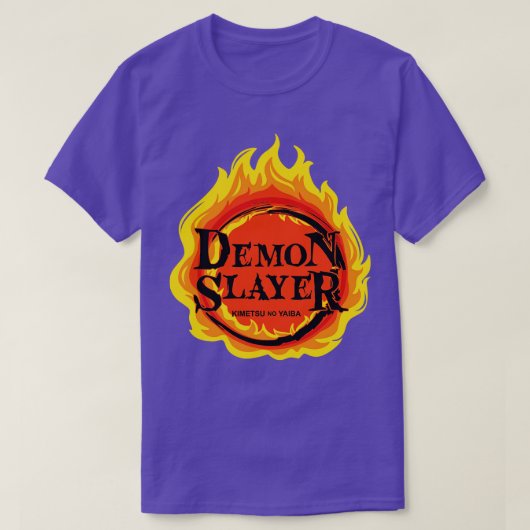 Demon Slayer Flame Logo T-shirt (Design voorkant)