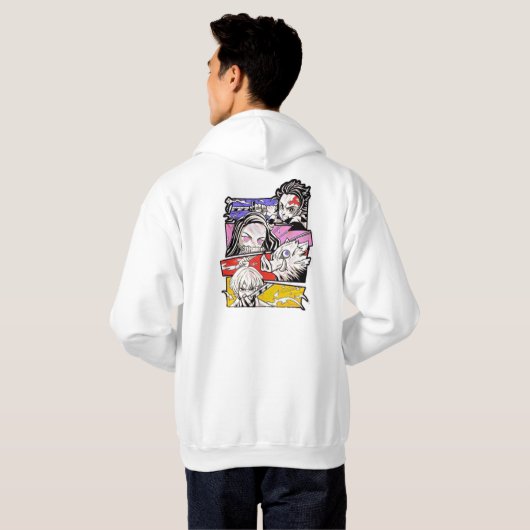 DEMON SLAYER HOODIE (Achterkant volledig)