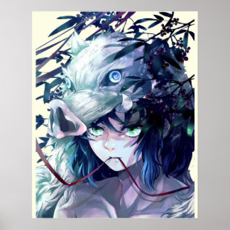 Demon Slayer Inosuke Poster