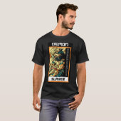 Demon slayer Inosuke retro T-Shirt (Voorkant volledig)