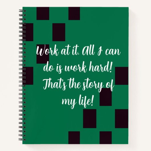 Demon slayer kamado tanjiro notitieboek (Voorkant)