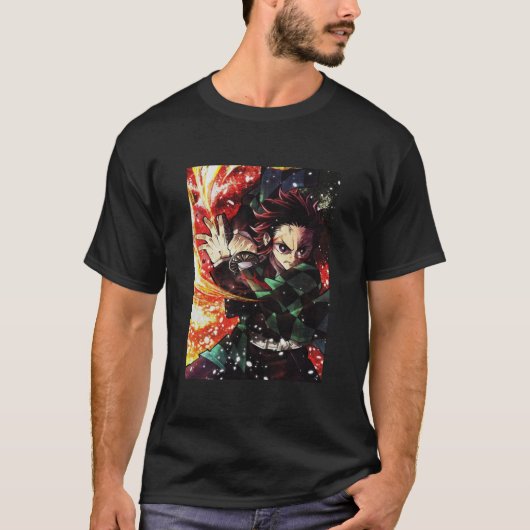 Demon Slayer Kimetsu no yaiba - Tanjiro Kamado Cla T-shirt (Voorkant)