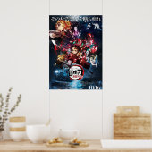 Demon Slayer Kimetsu no Yaiba the Movie Mugen Trai Poster (Keuken)