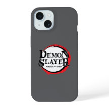 Demon Slayer logo iPhone case