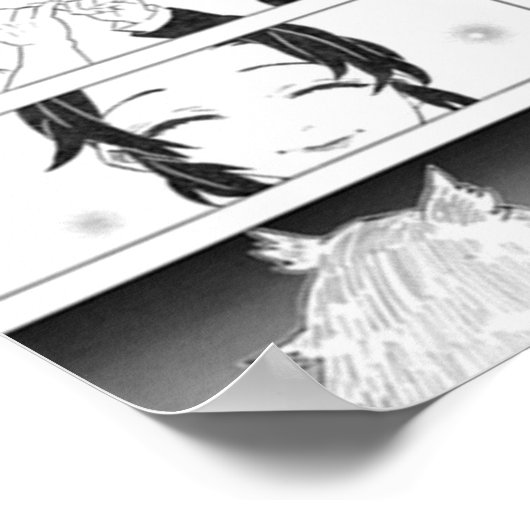 Demon Slayer Manga Collage Poster (Hoek)