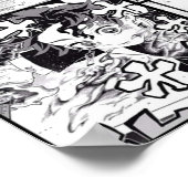 Demon Slayer Manga Panel Poster (Hoek)