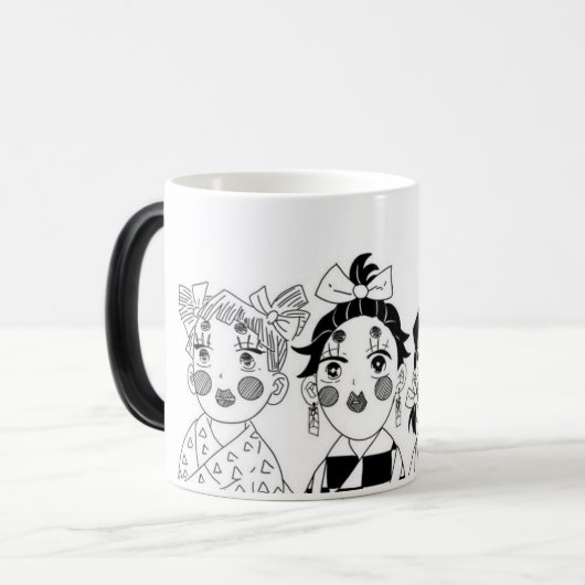 Demon Slayer Mok – Inosuke, Tanjiro & Zenitsu Mang (Voorkant links)