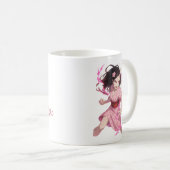 Demon Slayer Nezuko geïnspireerd Koffiemok (Voorkant rechts)