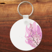 Demon Slayer Nezuko geïnspireerd Sleutelhanger (Achterkant)