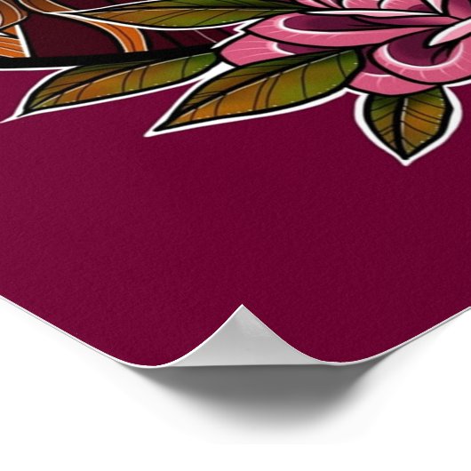 Demon Slayer Nezuko Poster (Hoek)