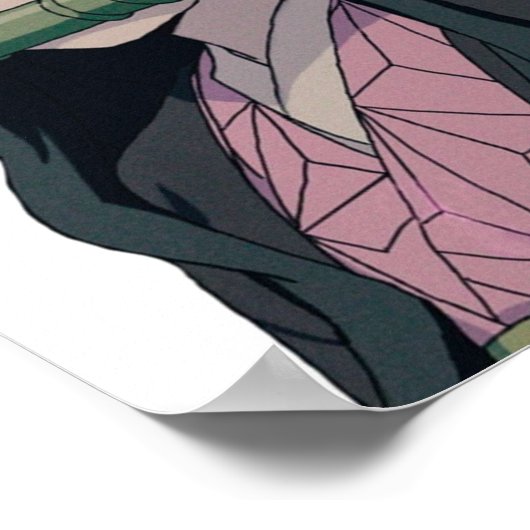 Demon Slayer Nezuko Poster (Hoek)
