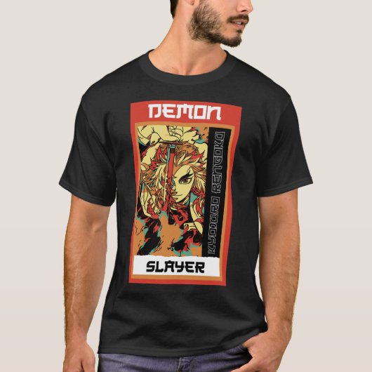 demon slayer rengoku T-Shirt 1 (Voorkant)