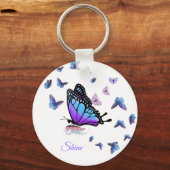 Demon Slayer Shinobu geïnspireerd Sleutelhanger (Voorkant)