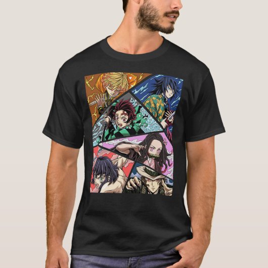 Demon Slayer T-ShirtDEMON SLAYER Classic T-Shirt (Voorkant)