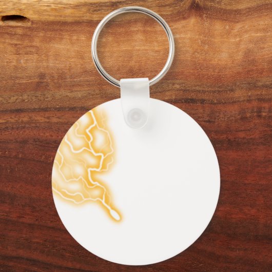 Demon Slayer Zenitsu geïnspireerd Sleutelhanger (Achterkant)