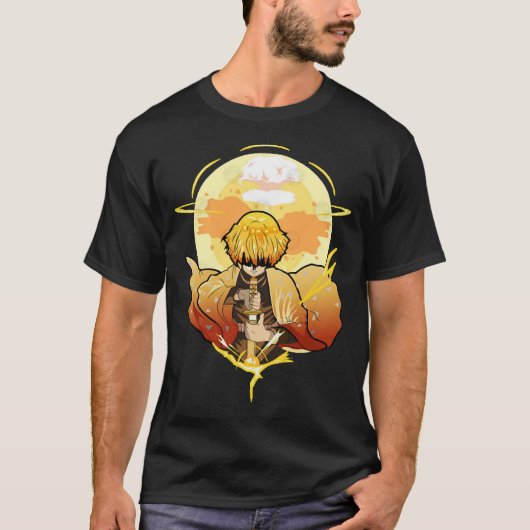 Demon Slayer Zenitsu T-Shirt (Voorkant)