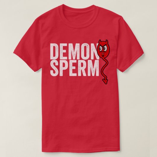 Demon Sperm T-shirt (Design voorkant)