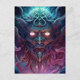 Demon Surreal Dark Fantasy Art Briefkaart