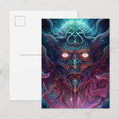 Demon Surreal Dark Fantasy Art Briefkaart (Voorkant / Achterkant)