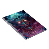 Demon Surreal Dark Fantasy Art Notitieboek (Rechterzijde)