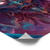 Demon Surreal Dark Fantasy Art Poster (Hoek)