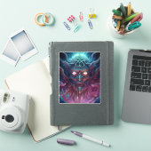 Demon Surreal Dark Fantasy Art Sticker (iPad Cover)