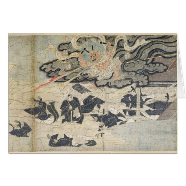 Demon Thunder, Tenjin Shrine, Kamakura Period (Voorkant Horizontaal)
