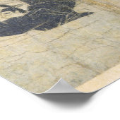 Demon Thunder, Tenjin Shrine, Kamakura Period Poster (Hoek)