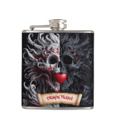 Demon Tranen Toverdrank Heupfles (Voorkant)
