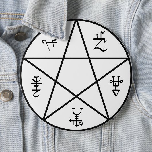 Demon Trap-Button Ronde Button 6,0 Cm (In situ)