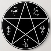 Demon Trap-Button Ronde Button 6,0 Cm (Voorkant)