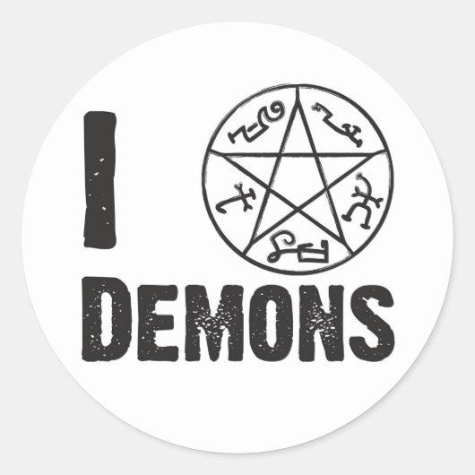 Demon Trap Sticker (Voorkant)