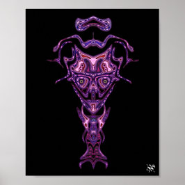 Demon van de onderwereld's buste v1 poster