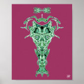 Demon van de onderwereld's buste v2.1 poster (Voorkant)