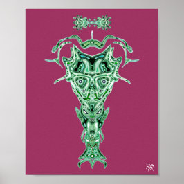 Demon van de onderwereld's buste v2.1 poster