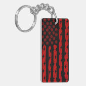 Demon Vlag Sleutelhanger (Voorkant Links)