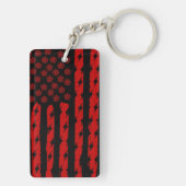 Demon Vlag Sleutelhanger (achterkant)