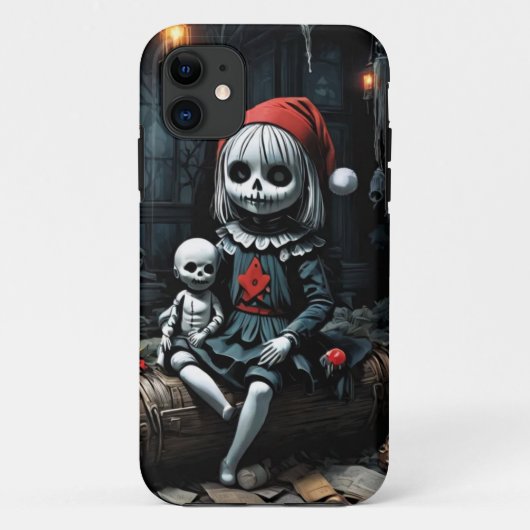 Demon voor kerst Case-Mate iPhone case (Achterkant)