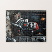 Demon voor kerst legpuzzel (Horizontaal)