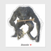 Demon weerwolf fantasie sticker (Vel)