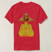 Demon Wind Classic Cult Horror Design T-shirt (Design voorkant)