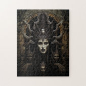 Demon Woman Monster Horror Art Legpuzzel (Verticaal)