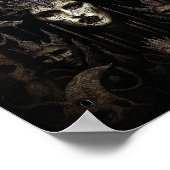 Demon Woman Monster Horror Art Poster (Hoek)