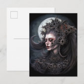 Demon Woman Queen Dark Fantasy Art Briefkaart (Voorkant / Achterkant)