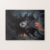 Demon Woman Queen Dark Fantasy Art Legpuzzel (Horizontaal)