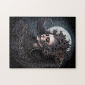 Demon Woman Queen Dark Fantasy Art Legpuzzel (Horizontaal)