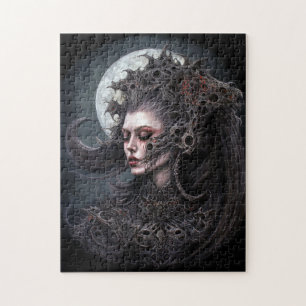 Demon Woman Queen Dark Fantasy Art Legpuzzel