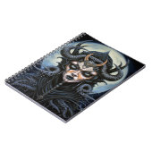 Demon Woman Queen Dark Fantasy Art Notitieboek (Linkerzijde)