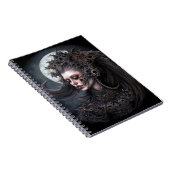 Demon Woman Queen Dark Fantasy Art Notitieboek (Rechterzijde)
